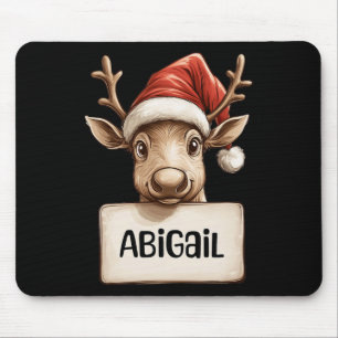 Reindeer Abigail Mousepad