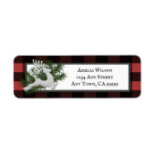 Reindeer Buffalo Karierte Rücksendeadresse (Vorne)