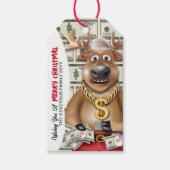 Reindeer Cash Money Geschenkanhänger (Vorderseite)