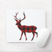Reindeer Christmas Mousepad (Mit Mouse)
