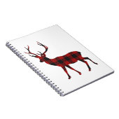 Reindeer Christmas Notizblock (Rechte Seite)