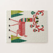 Reindeer Christmas Puzzle (Horizontal)