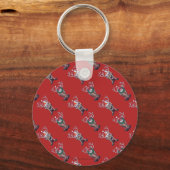 Reindeer Christmas Schlüsselanhänger (Vorderseite)