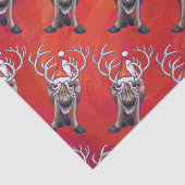 Reindeer Christmas Seidenpapier (Ausschnitt)