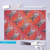 Reindeer Christmas Seidenpapier (Handwerk)