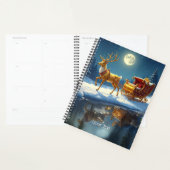 Reindeer Christmas Sleigh Holiday Planner Planer (Anzeige)
