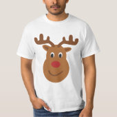 Reindeer Christmas T - Shirt (Vorderseite)