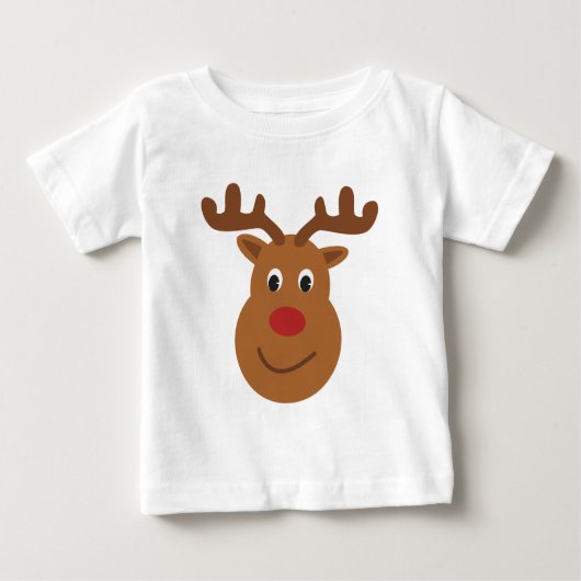 Reindeer Christmas T - Shirt (Vorderseite)
