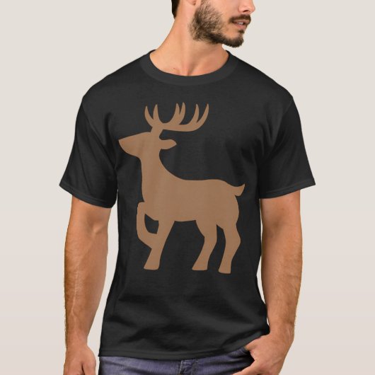 Reindeer Christmas T-Shirt (Vorderseite)