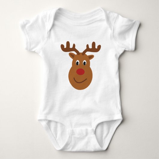 Reindeer Christmas T - Shirt (Vorderseite)