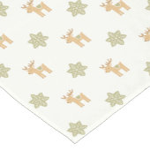 Reindeer Christmas Table Runner Holiday Kurzer Tischläufer (Ecke)