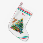 REINDEER/CHRISTMAS TREE STRUMPF KLEINER WEIHNACHTSSTRUMPF (Vorderansicht (hängend))