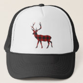 Reindeer Christmas Truckerkappe (Vorderseite)