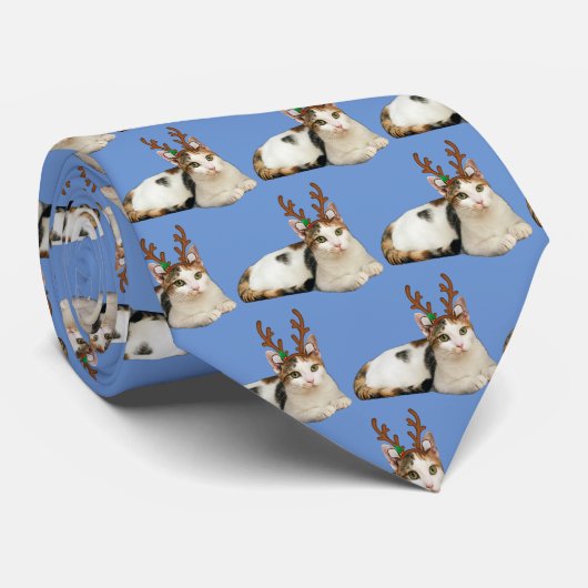 Reindeer Cleopatra Krawatte (Gerollt)