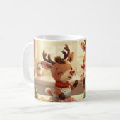 “Reindeer Cookie Magic Mug” Kaffeetasse (Vorderseite Links)