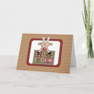 Reindeer Country Weihnachtskarten Feiertagskarte