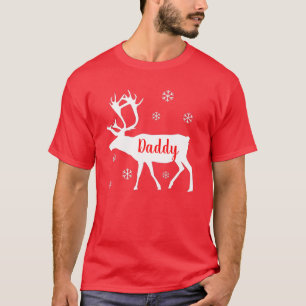 Reindeer Daddy Christmas Shirt