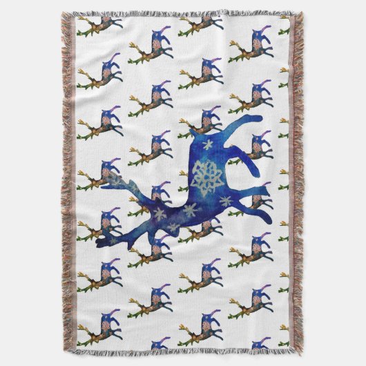 Reindeer Decke (Vorderseite Vertikal)