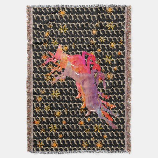 Reindeer Decke (Vorderseite Vertikal)