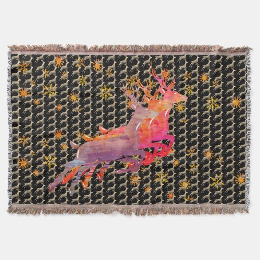 Reindeer Decke (Vorderseite)