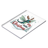 Reindeer Dragonfly Notizblock (Linke Seite)