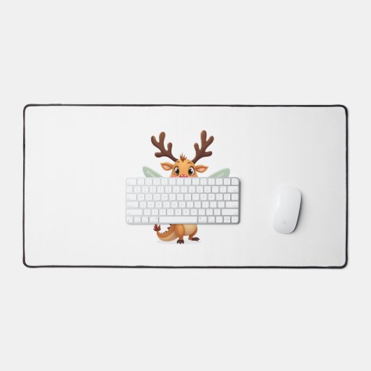 Reindeer Dragonfly Schreibtischunterlage (Tastatur & Maus)