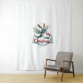Reindeer Dragonfly Wandteppich (Beispiel)