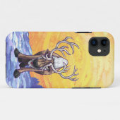 Reindeer Electronics Case-Mate iPhone Hülle (Rückseite (Horizontal))