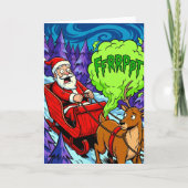 Reindeer Engine Trouble Karte (Vorderseite)