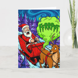 Reindeer Engine Trouble Karte