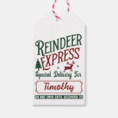 REINDEER EXPRESS SONDERLIEFERUNG GESCHENKANHÄNGER (Vorderseite)