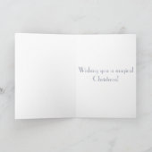 Reindeer Feiertagskarte (Innenseite)