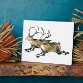 Reindeer Fotoplatte (Seite)