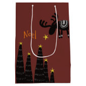 Reindeer found the star mittlere geschenktüte (Rückseite)