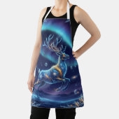 Reindeer Galaxy – Magical Christmas Night Schürze (InSitu)