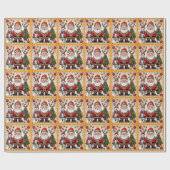 "Reindeer Games" Geschenkpapier (Flach)