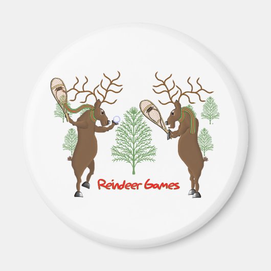 Reindeer Games Magnet (Vorne)