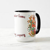 Reindeer Games Mug - Holiday Gift Tasse (VorderseiteRechts)