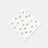 Reindeer Games Serviette (Ecke)