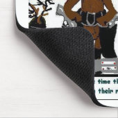 Reindeer Games Weihnachtsgeschenke & T-Shirts Mousepad (Ecke)