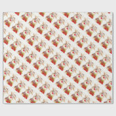 Reindeer Geschenkpapier (Flach)