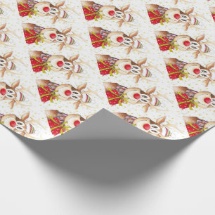 Reindeer Geschenkpapier