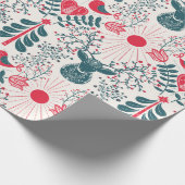 Reindeer Geschenkpapier (Ecke)