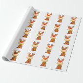 Reindeer Geschenkpapier (Ungerollt)