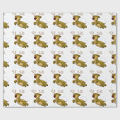 Reindeer Geschenkpapier (Flach)
