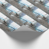 Reindeer Geschenkpapier (Ecke)