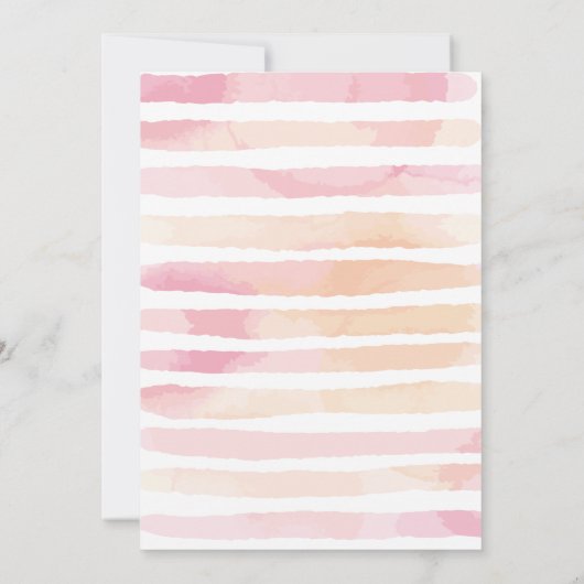 Reindeer Girl Christmas Geburtstag Einladung (Rückseite)