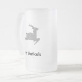 Reindeer Great Verticals Mattglas Bierglas (Vorderseite Links)