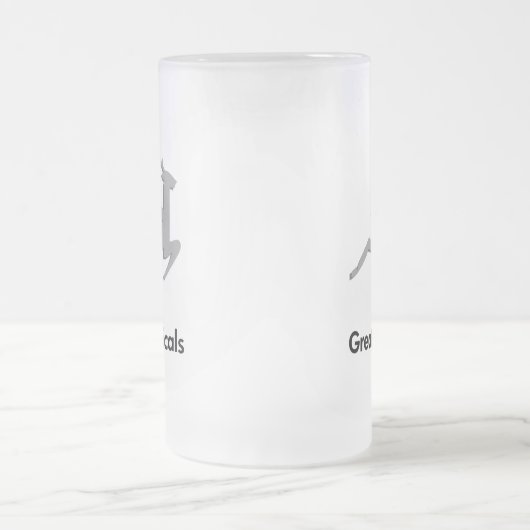 Reindeer Great Verticals Mattglas Bierglas (Mittel)