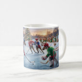 Reindeer Hockey, Coffee Mug Kaffeetasse (VorderseiteRechts)